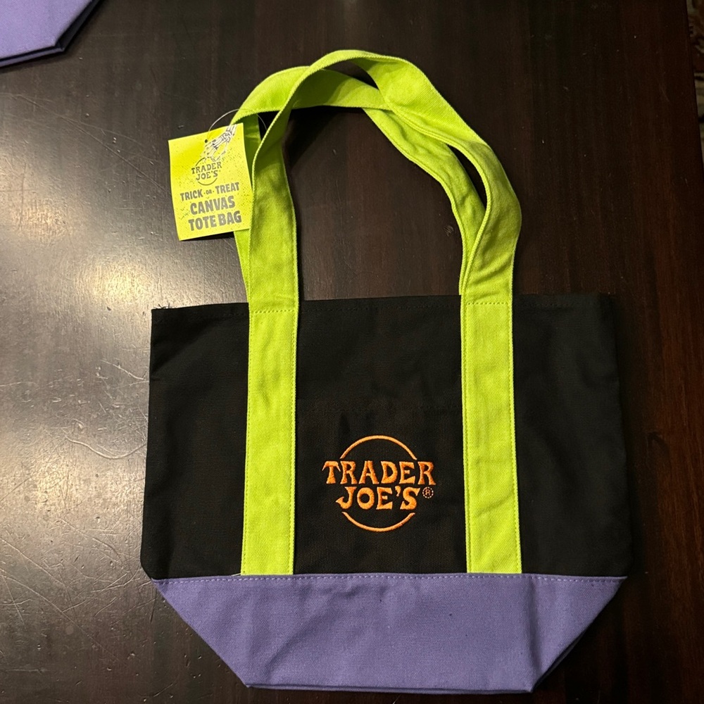 Trader Joe’s Canvas Mini Halloween Tote